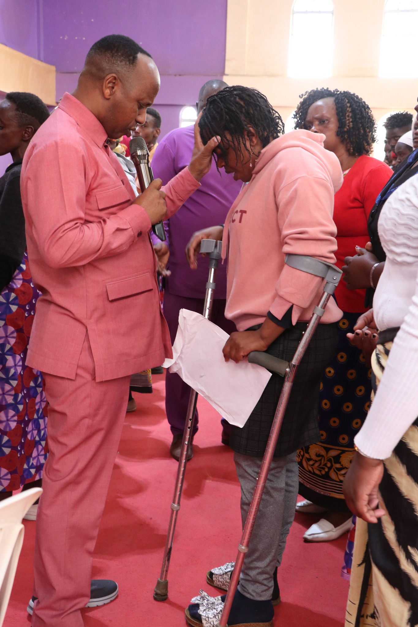 Praying for the sick